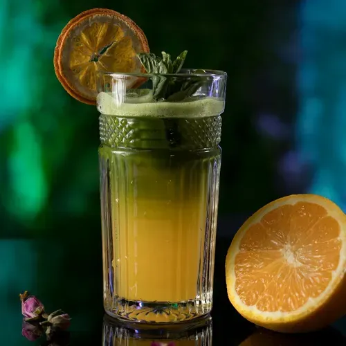 Orange Matcha 
