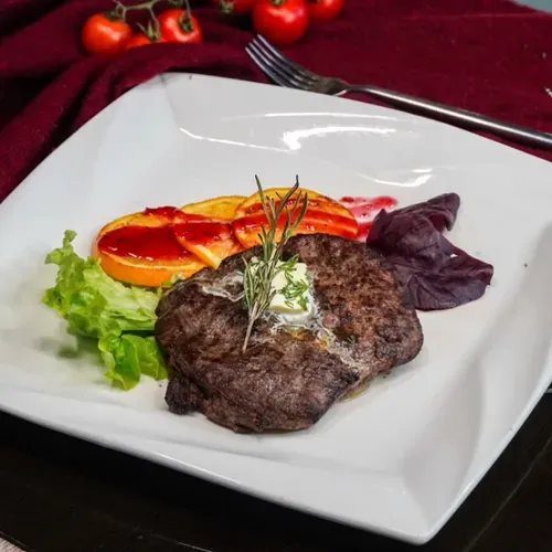 Steak de vita cu portocale