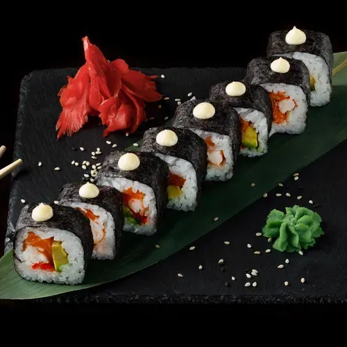 Futomaki Salmon-Shrimp